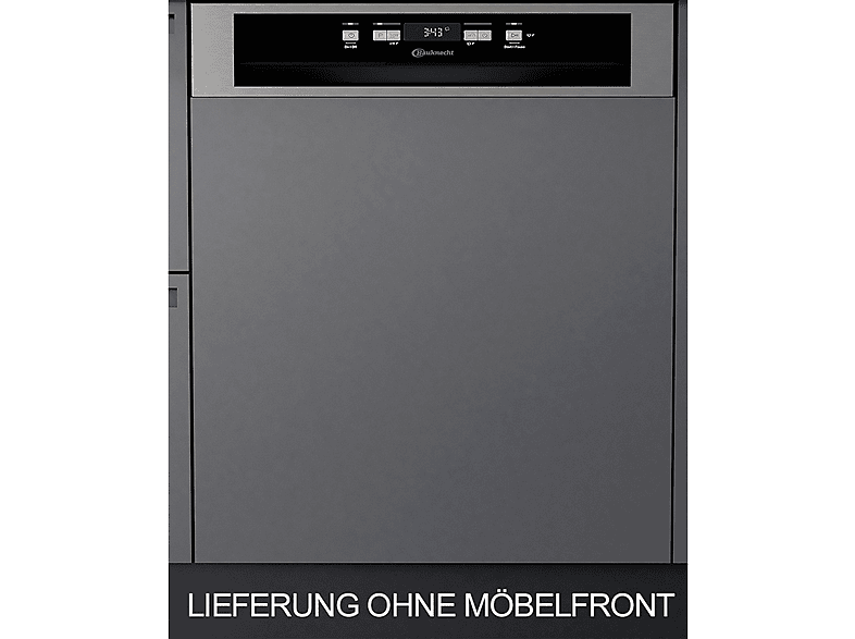 BAUKNECHT BBC 3B+26 X Geschirrspüler (teilintegrierbar (Besteckkorb, 59,8 cm breit, 46 dB (A), E)