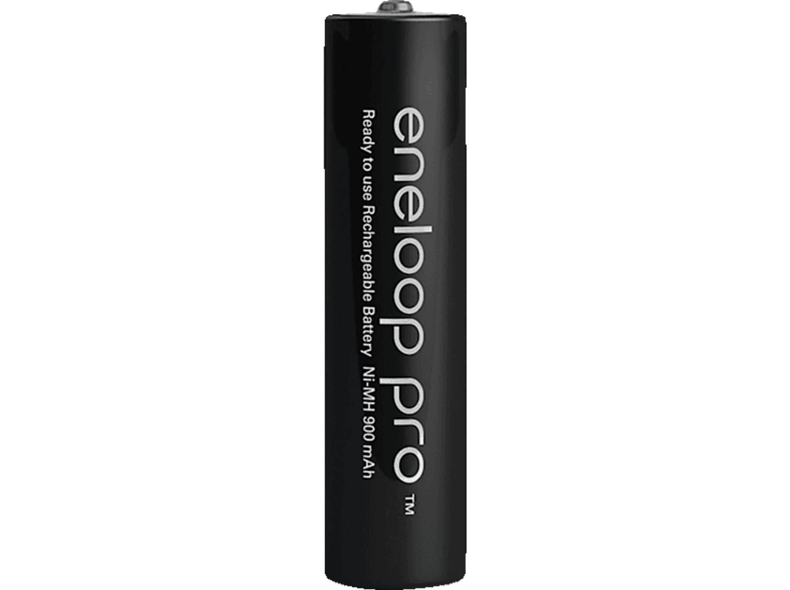 Czarna bateria eneloop Pro.