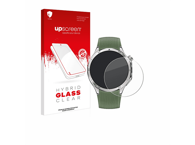 UPSCREEN Schutzglas Panzer Folie Glas klar Schutzfolie (für OnePlus Watch 3)