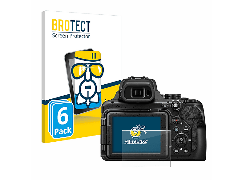 BROTECT Entspiegelungs Schutzglas Für Nikon Coolpix P1000/P1100 - 3er Pack Matt