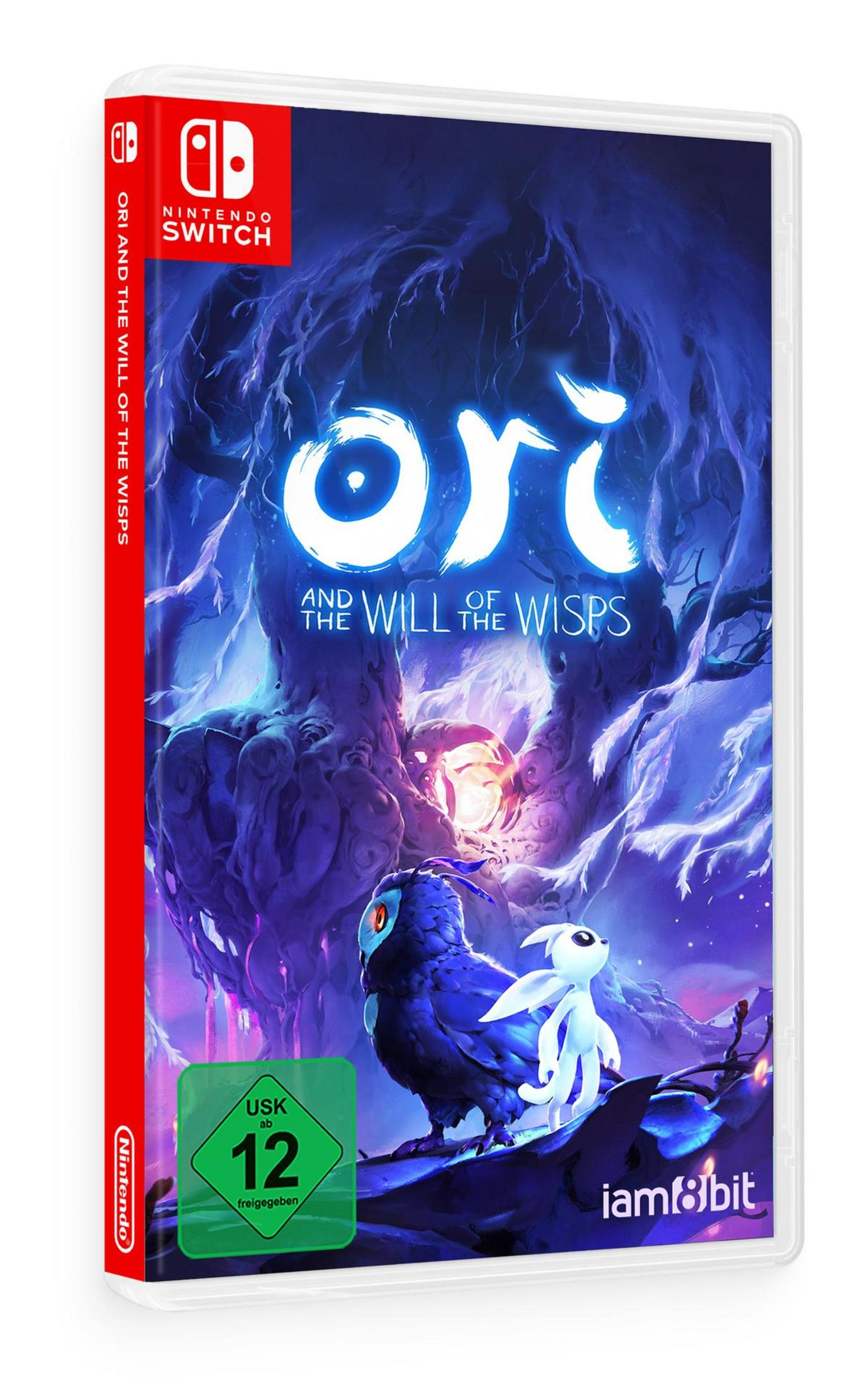 Ori and the Will of the Wisps Spielhülle auf Weiß.