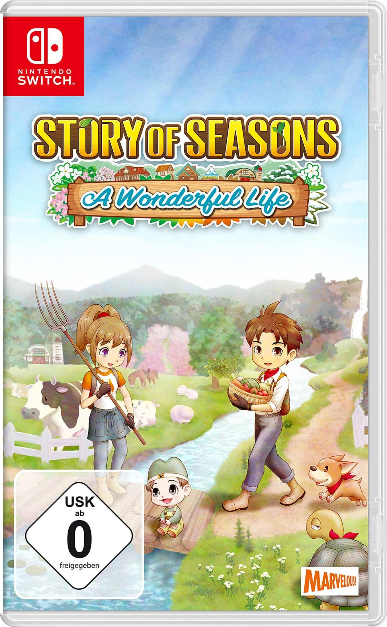 SW STORY OF SEASONS: A WONDERFUL LIFE | [Nintendo Switch] | SATURN