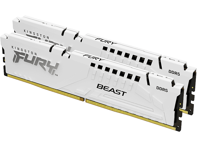 KINGSTON TECHNOLOGY 2x16GB, White, XMP + EXPO Speicher-Kit 32 GB DDR5