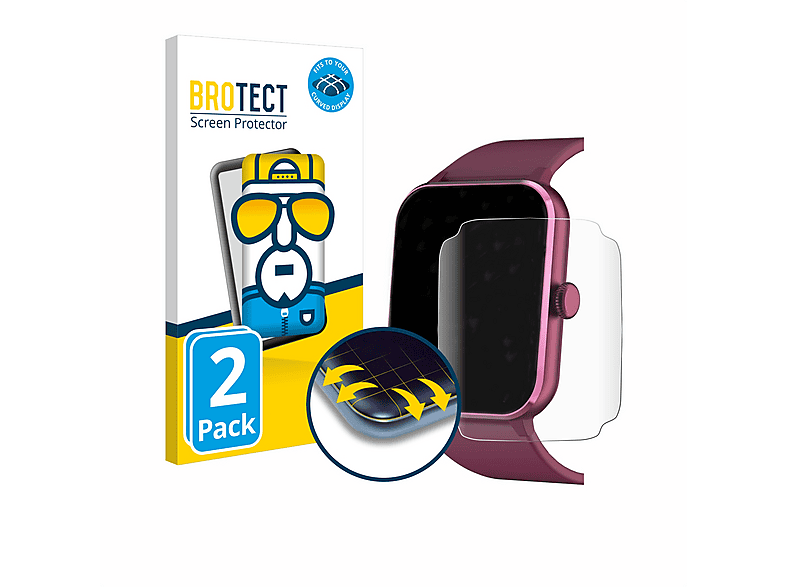 BROTECT Displayschutzfolie Für Baolubao W60 – 6 Stück, Ultraklar, Kratzfest & Blasenfrei