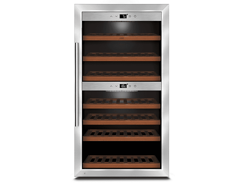 CASO 660 WINECOMFORT 66 Weinklimaschrank (EEK G, Schwarz)
