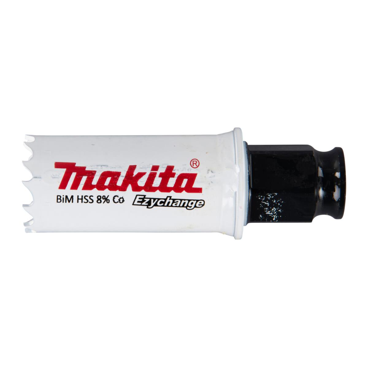 Eine Makita Lochsäge mit sichtbarem Markennamen.