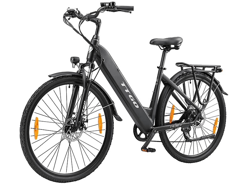 TTGO HZ-28ST Citybike (Laufradgröße: 28 Zoll, Unisex-Rad, black/white)