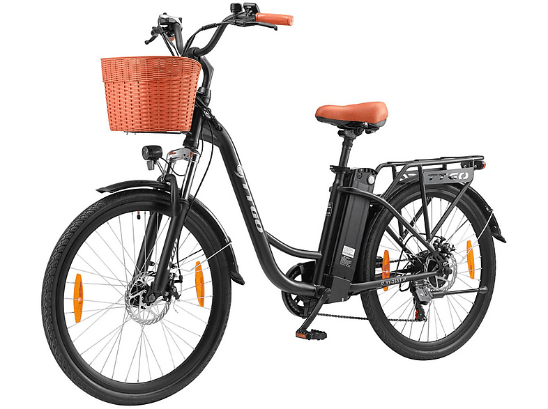 TTGO YY-26ST Citybike (Laufradgröße: 26 Zoll, Unisex-Rad, black/white)