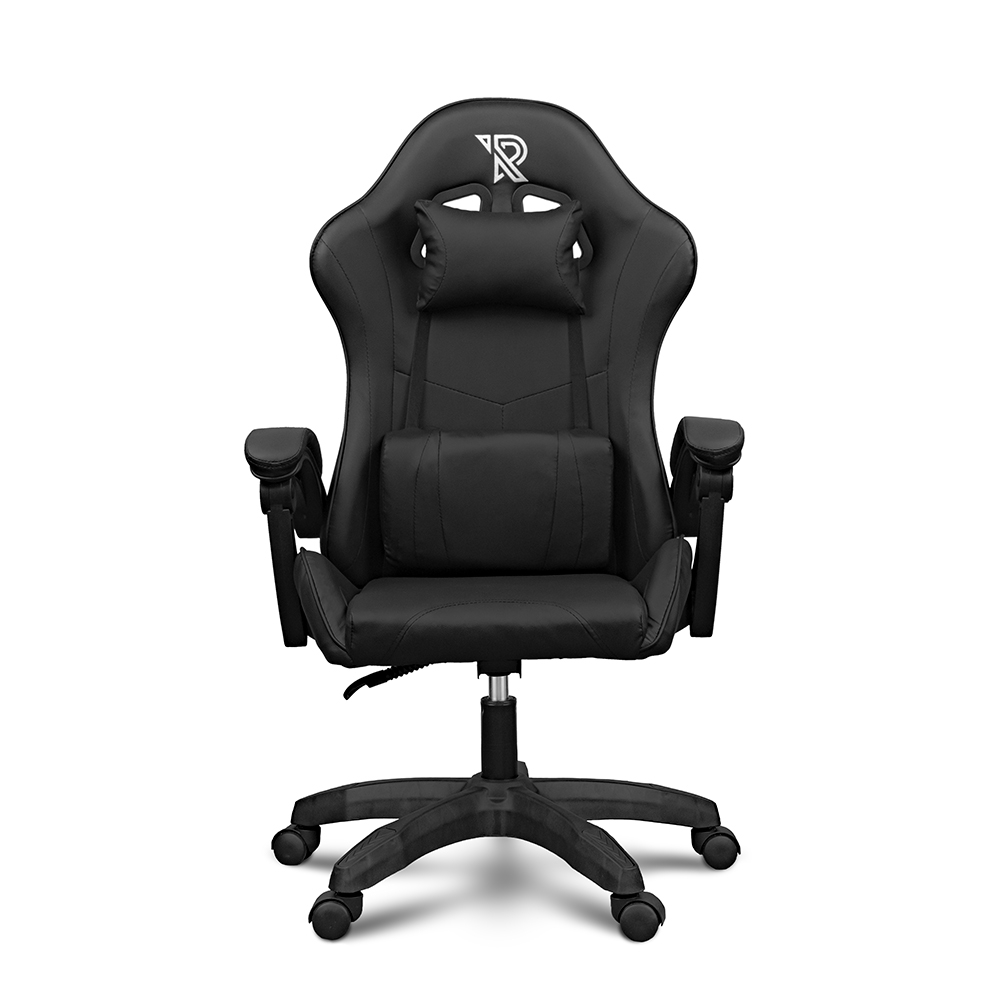 Chaise Gaming GOTHAM, en Cuir de Couleur Blanc