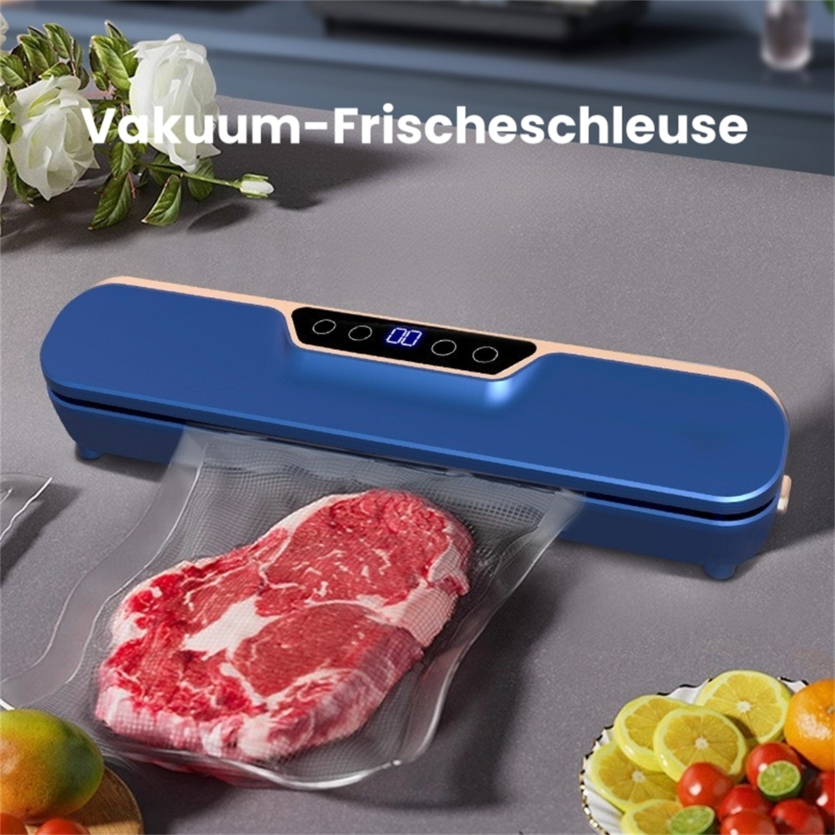 Nahaufnahme einer Kettensäge, die die Ölanwendung zeigt.