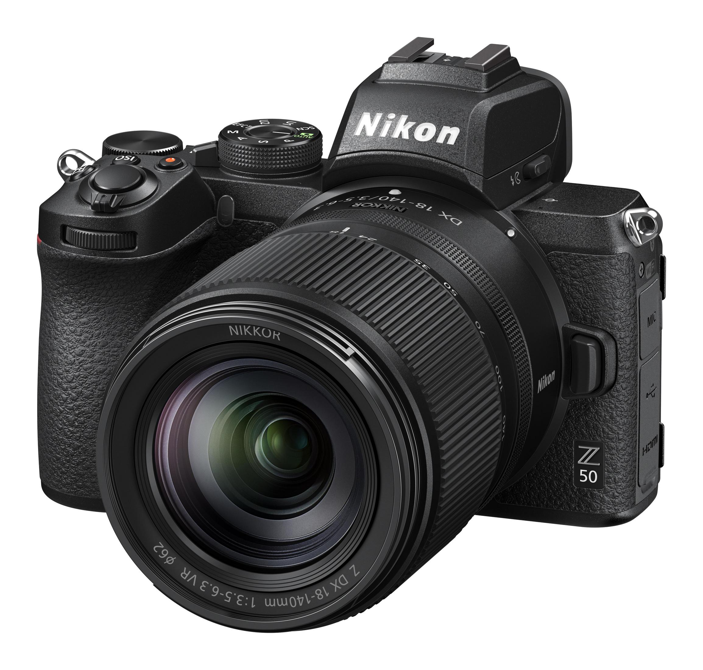 NIKON Z 50 KIT Z DX 18-140 VR Systemkamera mit Objektiv 18-140 mm
