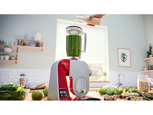 Robot Pâtissier avec Balance 1600 W Noir, Acier inoxydable MUMS6ZS00 Robot Pâtissier avec Balance 1600 W Noir, Acier inoxydable MUMS6ZS00
