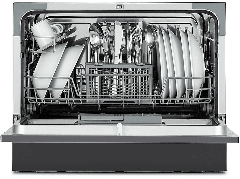 KLARSTEIN Amazonia 6 Geschirrspüler (Standgerät, 55 cm breit, F)