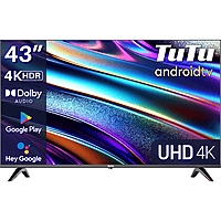 MediaMarkt TUTU TUS43UQ1A Direct led 43 inch 2023 Ultra HD 4K aanbieding