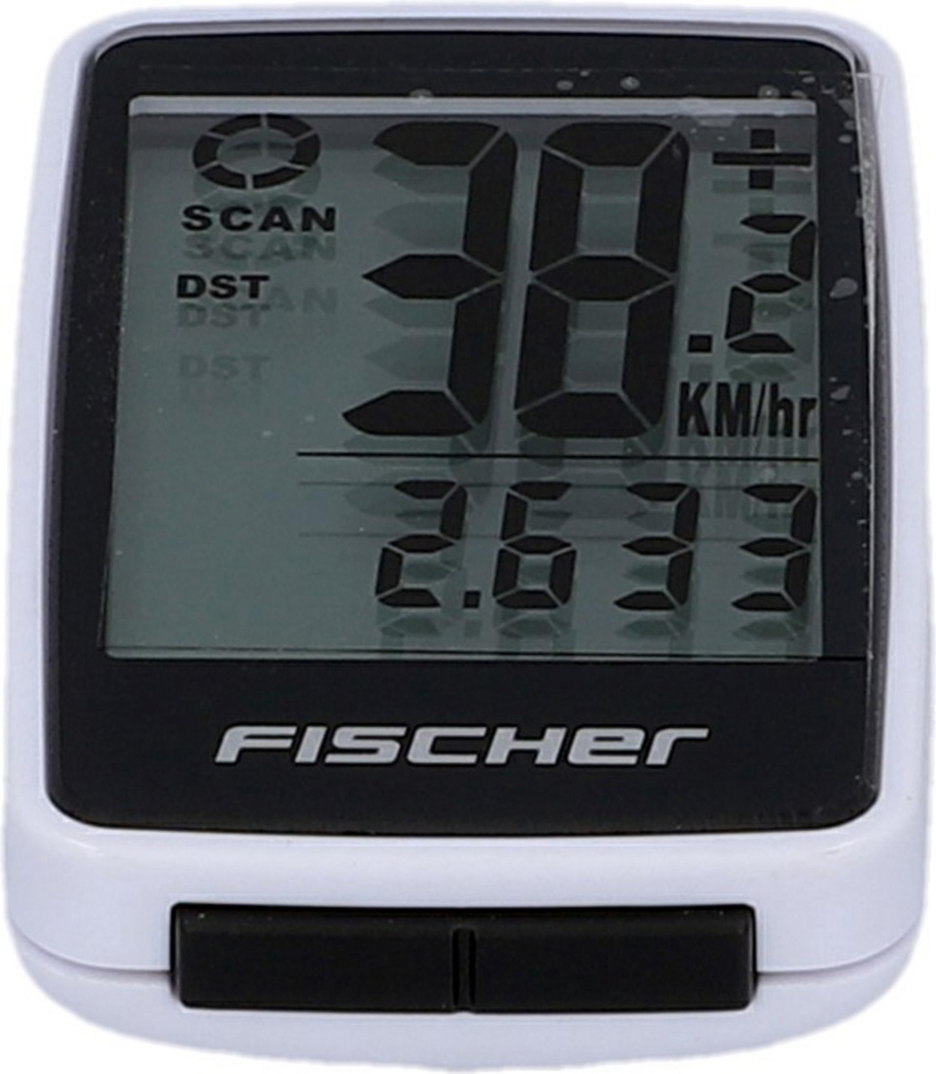 FISCHER 50337 FAHRRADCOMPUTER SLIM 18 FKT (62x38x16 mm, Schwarz/Wei) |  MediaMarkt