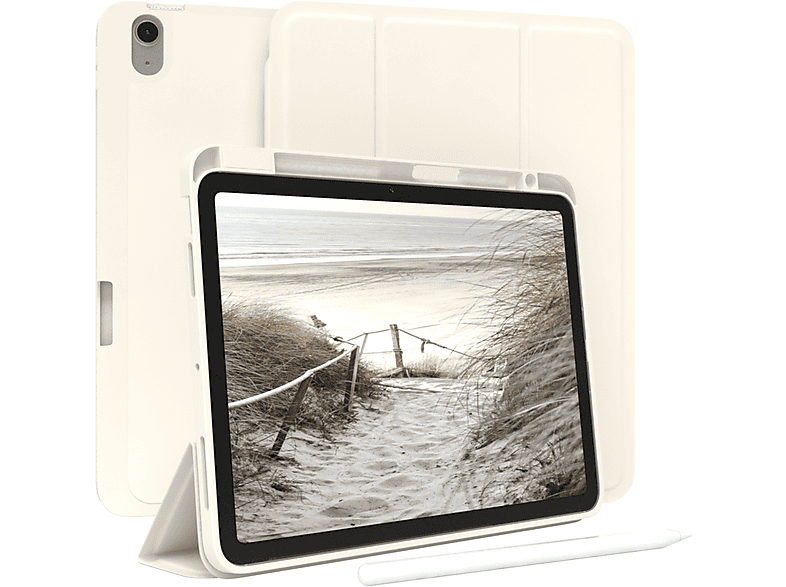 EAZY CASE Schutzhülle Mit Stifthalter Für IPad Mini 6 (2021) – Aufstellbar, Auto Sleep/Wake, Blau