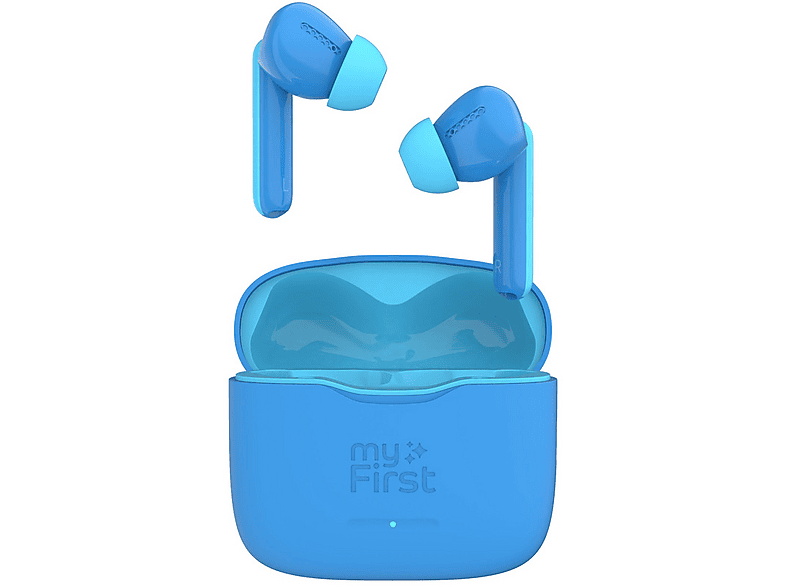 MYFIRST CareBuds True Wireless-Kopfhörer, In-ear Bluetooth Kopfhörer Bluetooth Blue