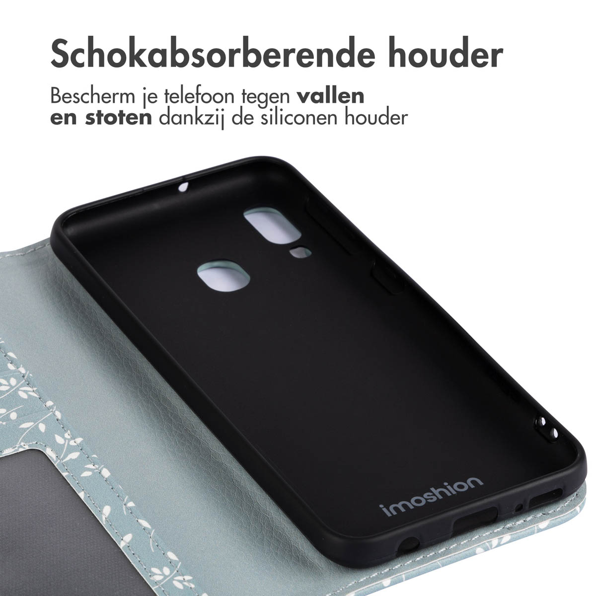 IMOSHION Design Bookcase Telefoonhoesje voor Samsung Samsung Galaxy A20e Meerkleurig