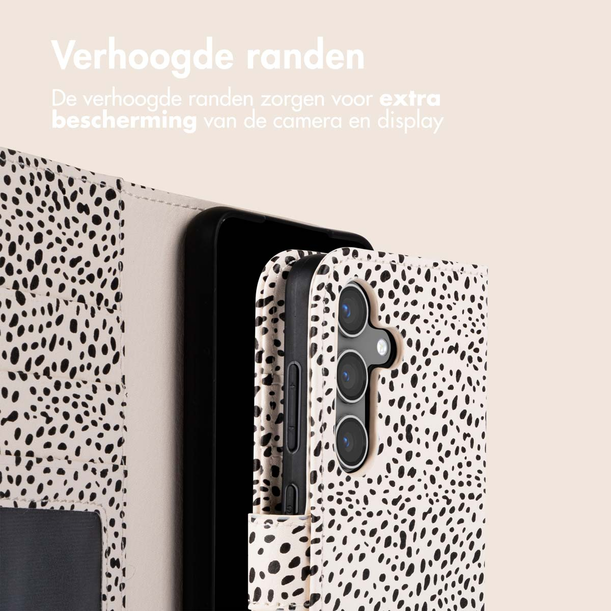 IMOSHION Design Bookcase Telefoonhoesje voor Samsung Samsung Galaxy S24 Meerkleurig