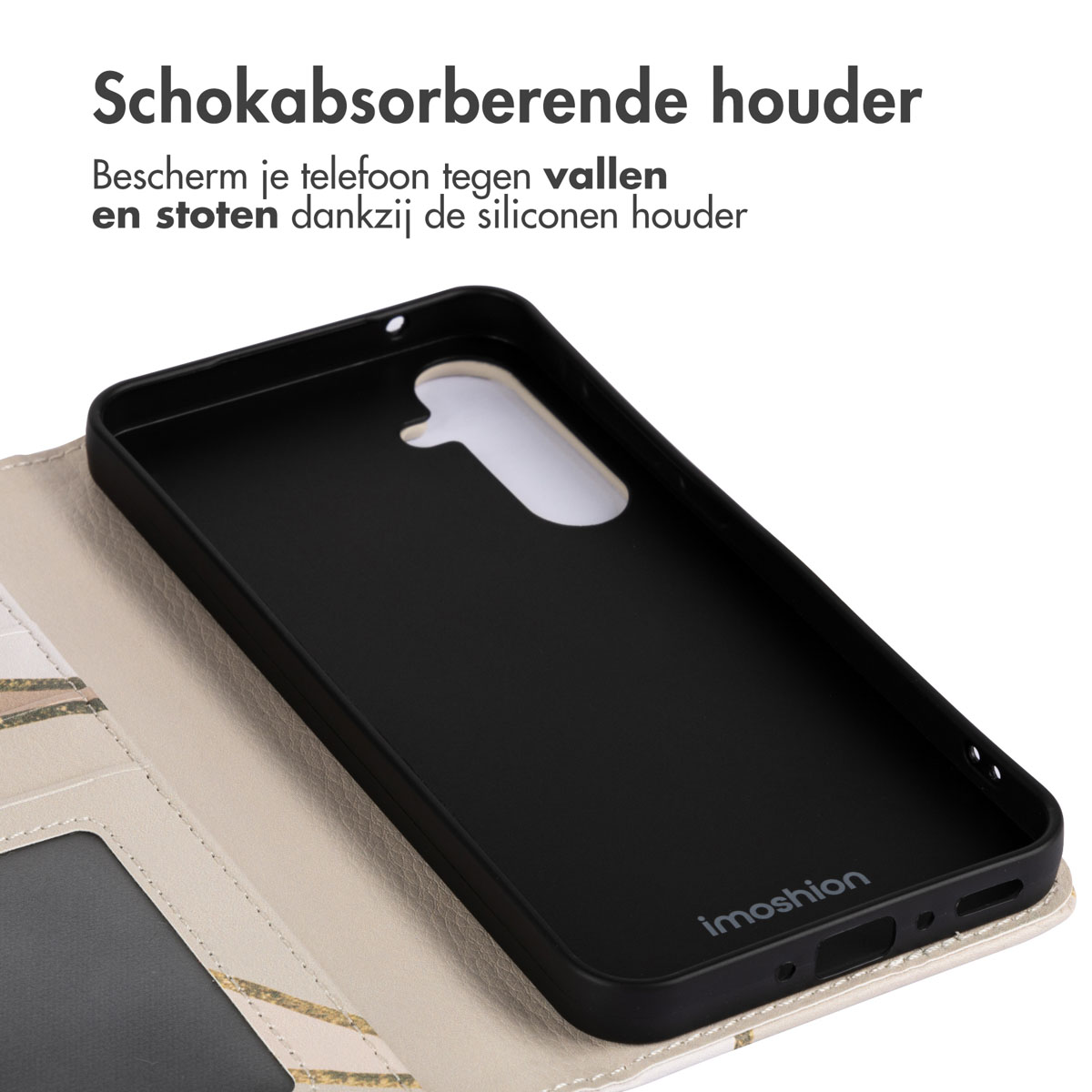 IMOSHION Design Bookcase Telefoonhoesje voor Samsung Samsung Galaxy A35 Meerkleurig