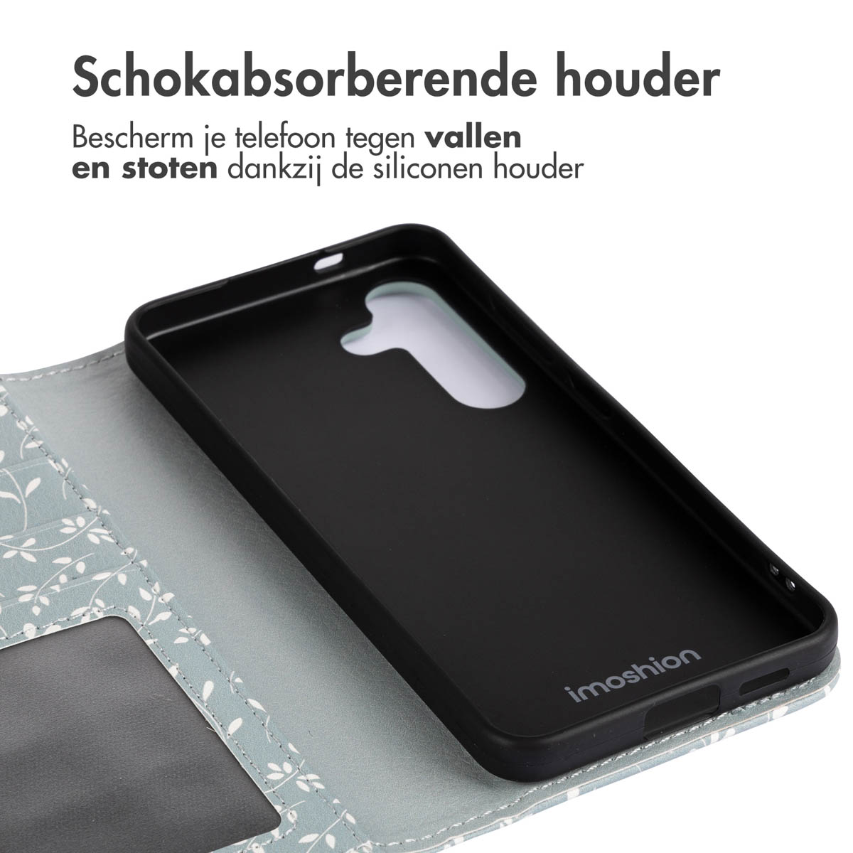 IMOSHION Design Bookcase Telefoonhoesje voor Samsung Samsung Galaxy S24 Meerkleurig