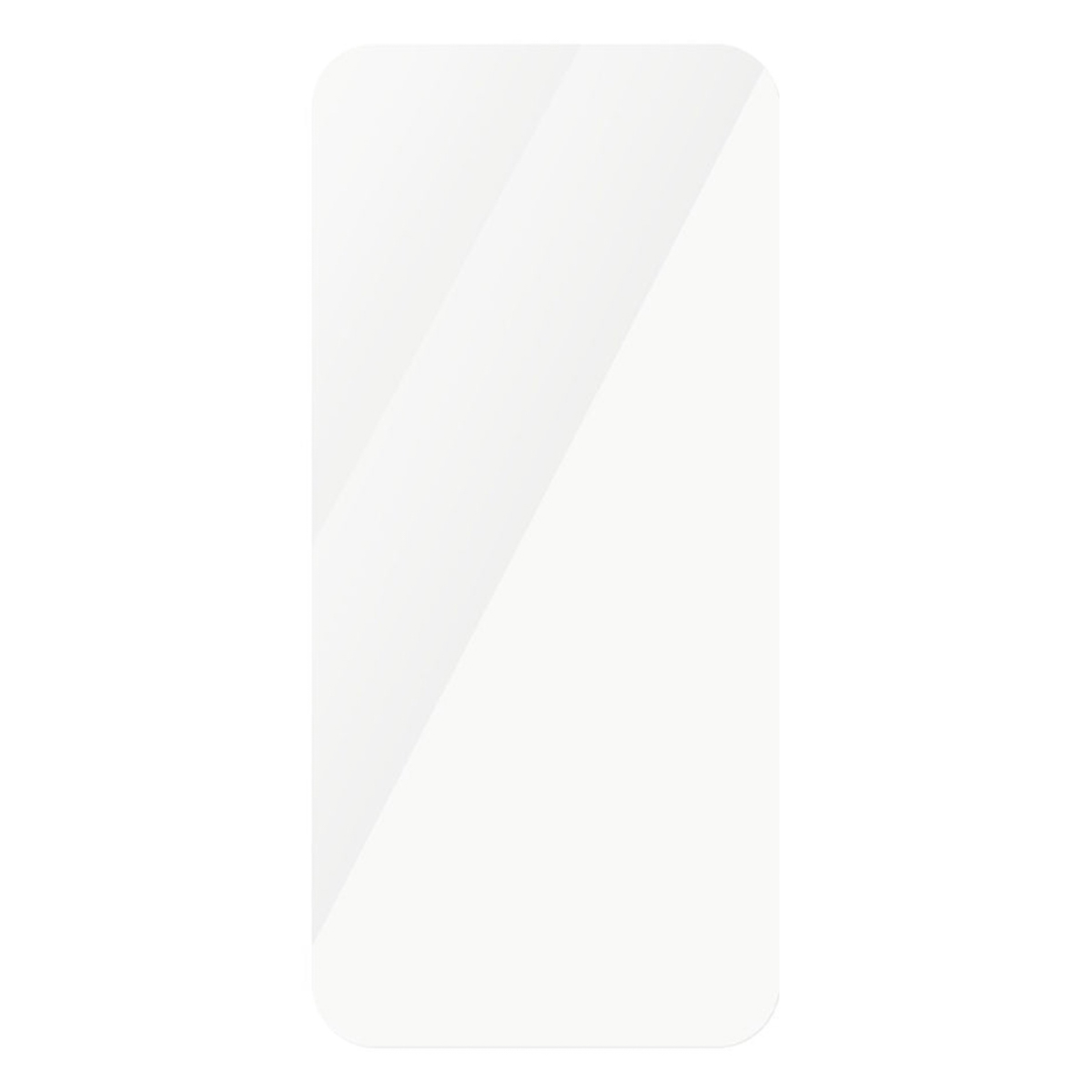 Un protector de pantalla transparente para teléfono.