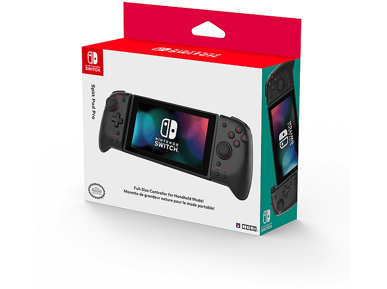Mando Nintendo Switch | SPLIT PAD PRO (BLACK) HORI, Nintendo