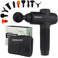 MediaMarkt R2B Massage gun met 10 Massagekoppen Massagepistool aanbieding