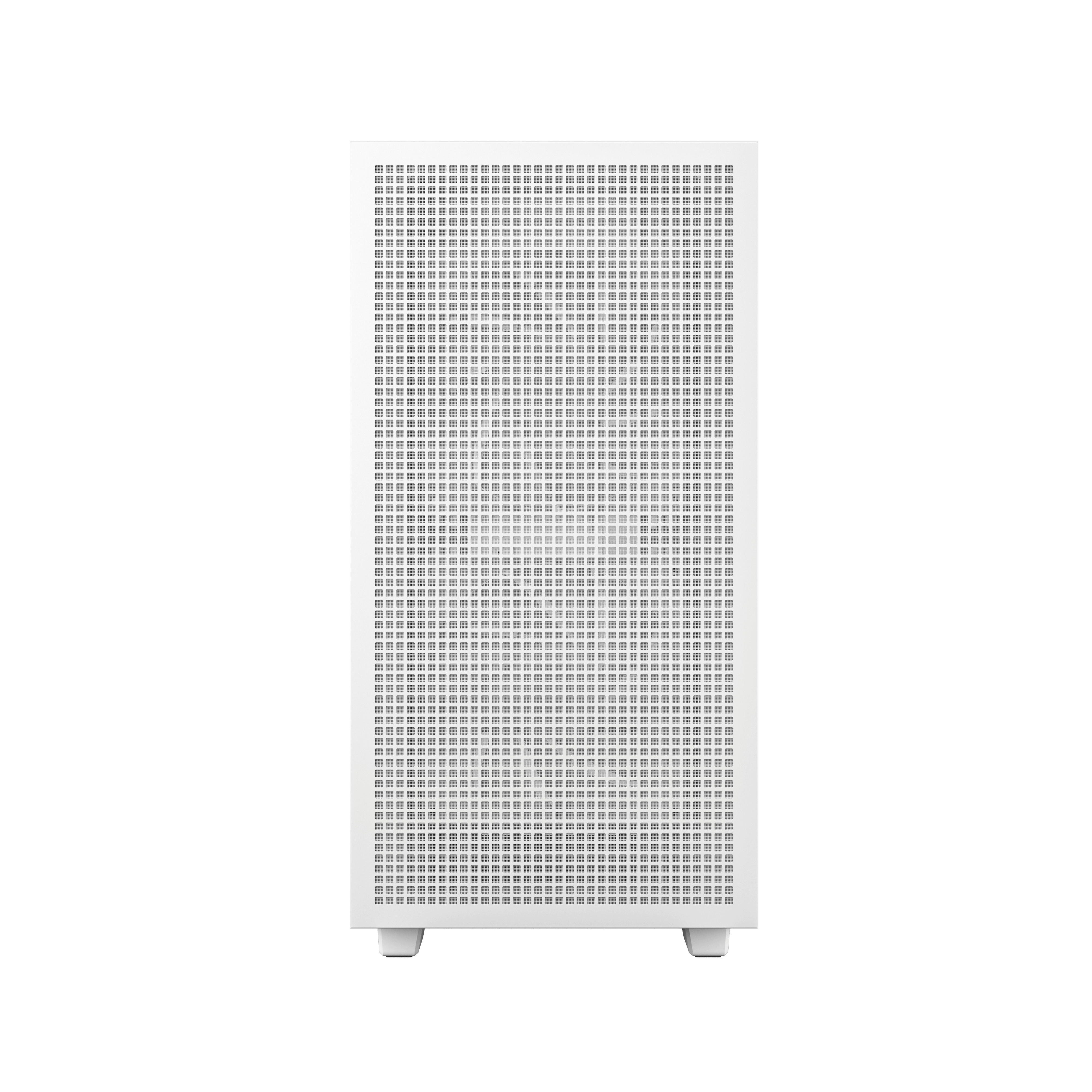 Panneau rectangulaire blanc avec un motif en grille.