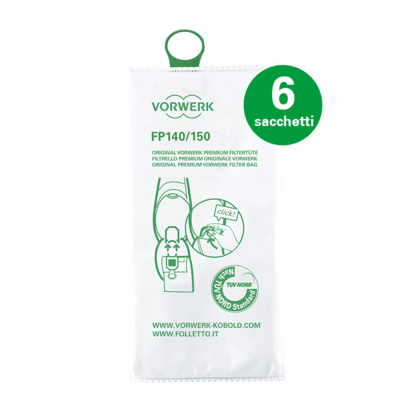 Filtro Motore Di Ricambio Per Aspirapolvere Vorwerk Kobold Folletto VK140, VK150