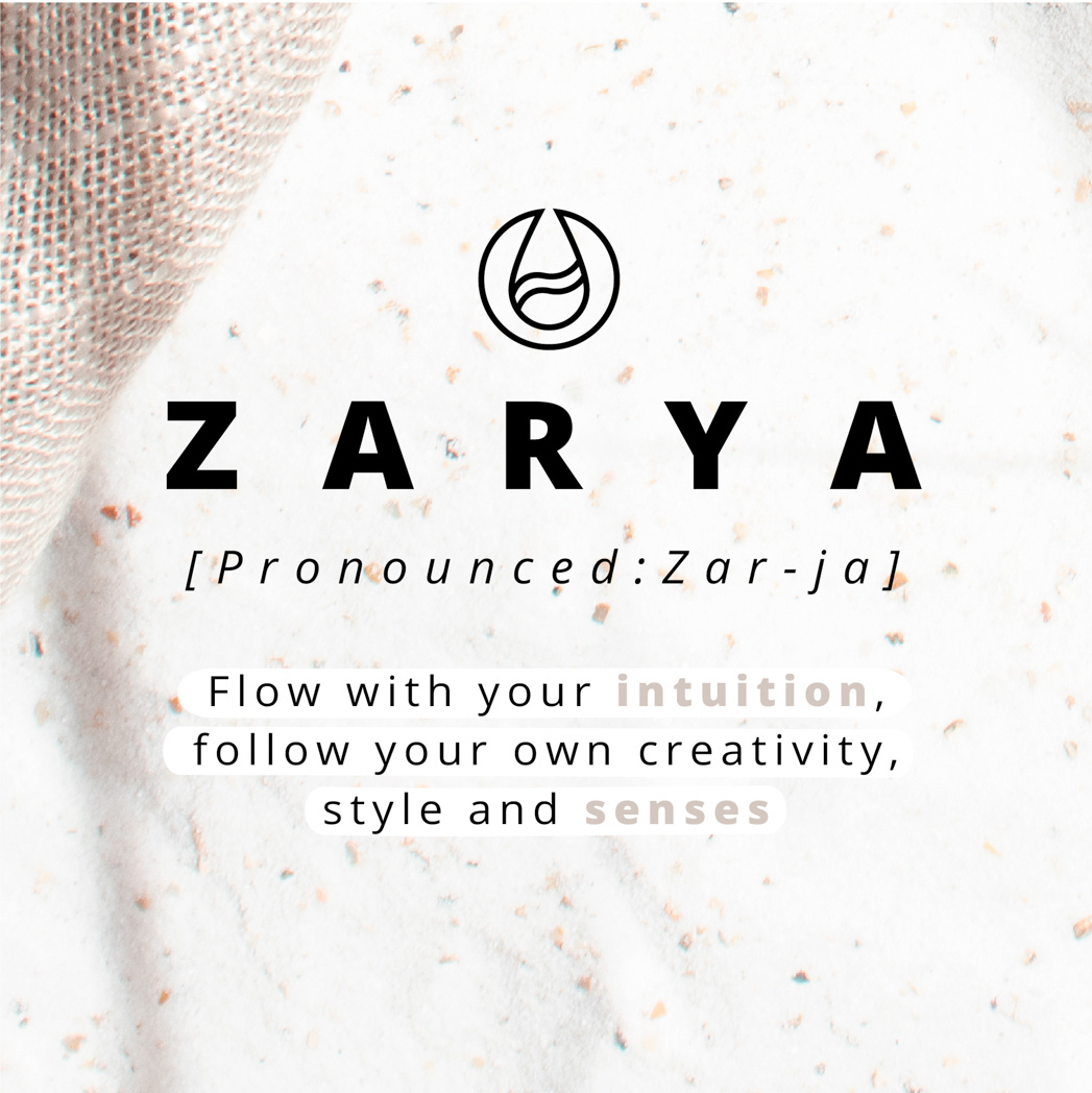 Texte sur fond blanc avec Zarya, avec prononciation et instructions.