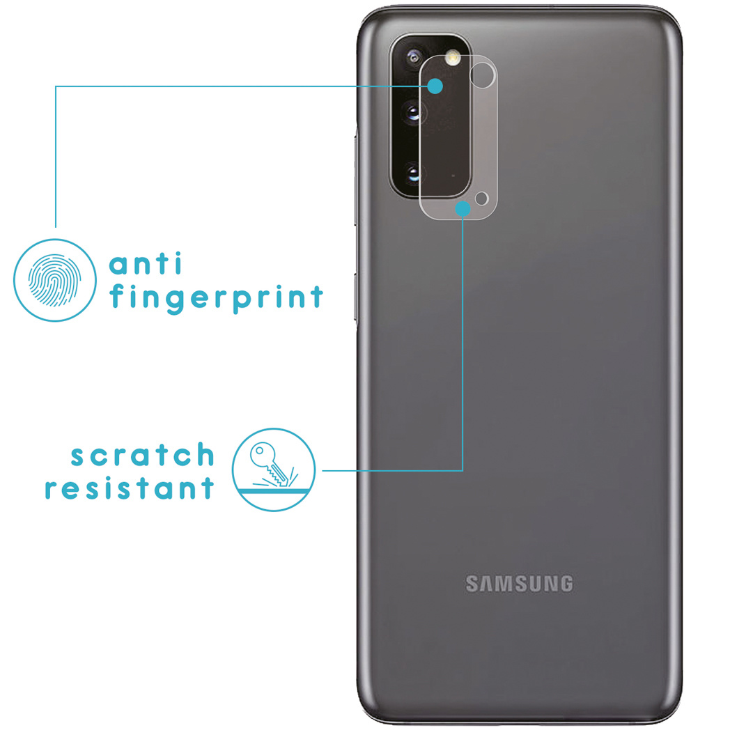 Dos de téléphone gris avec étiquettes anti-traces de doigts et résistant aux rayures.