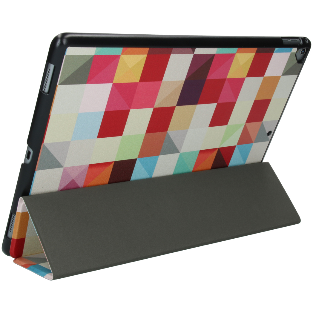 IMOSHION Design Trifold Bookcase - Tablet Case 12.9 in Multicolor
