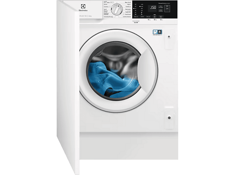 Lavadora integrable ELECTROLUX EN7F4842OF carga frontal 8 Kg 1400 rpm 14 programas clase B blanco