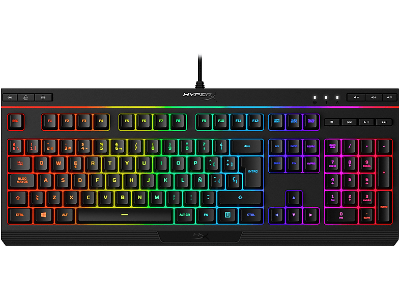 TASTIERA GAMING HP HyperX Alloy Core RGB | Gaming Keyboard (ES Layout ...