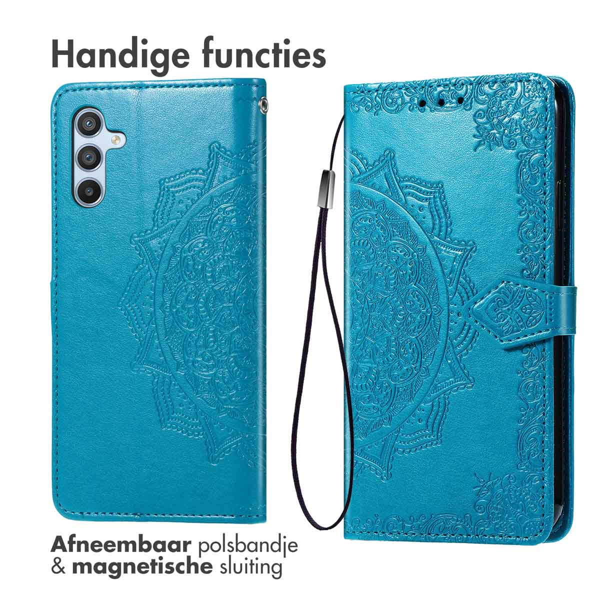 IMOSHION Coque folio compatible avec Samsung Galaxy A36 Étui de Téléphone voor Samsung Samsung Galaxy A36 Turquoise