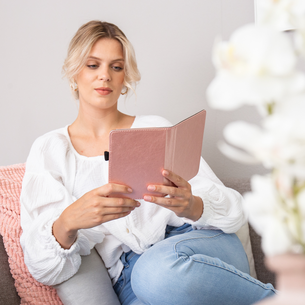IMOSHION Vegan Leather Bookcase geschikt voor Kobo Sage Beschermhoes