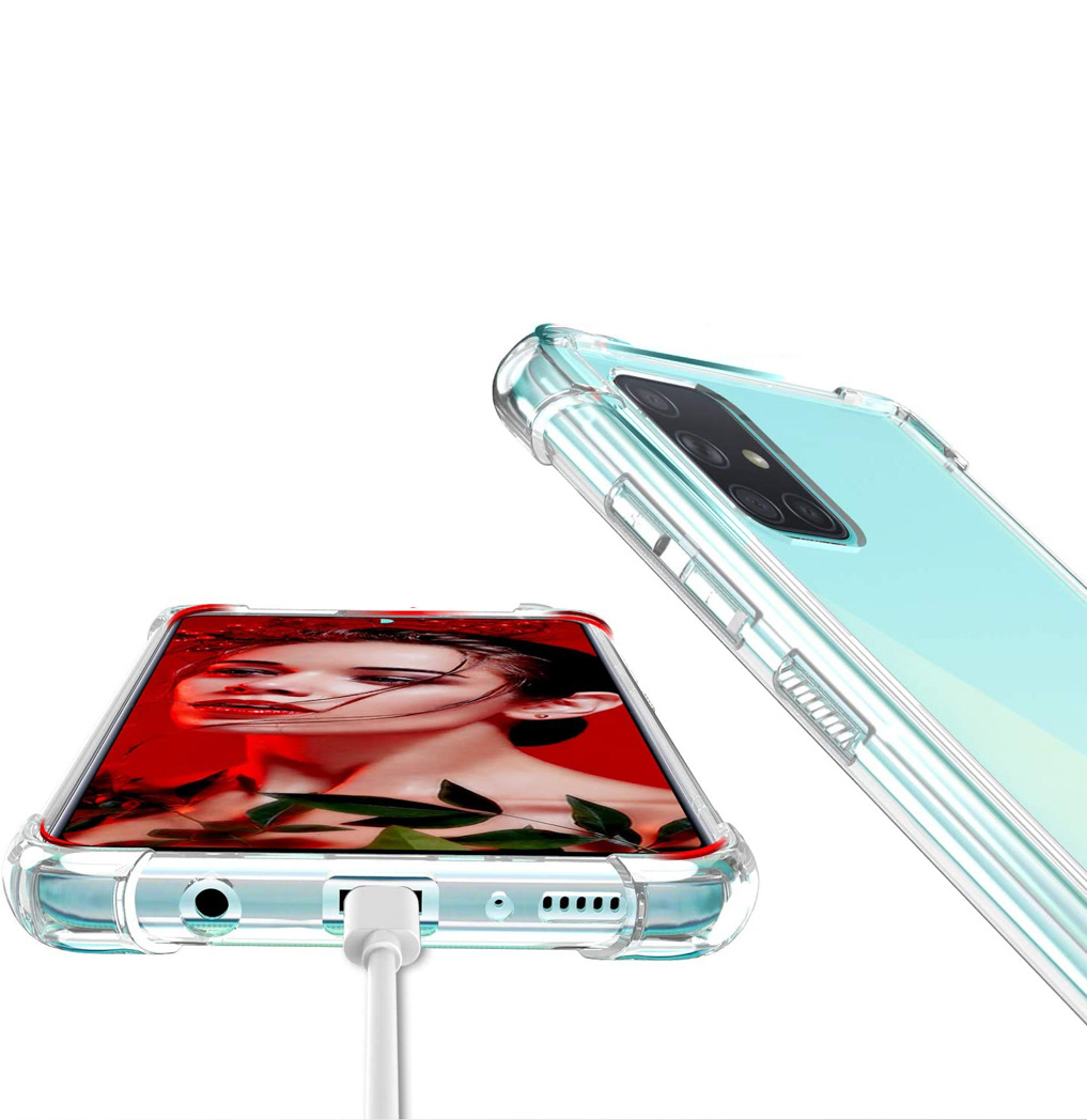 IMOSHION Shockproof Case, Backcover, Samsung, Galaxy A71, Transparent