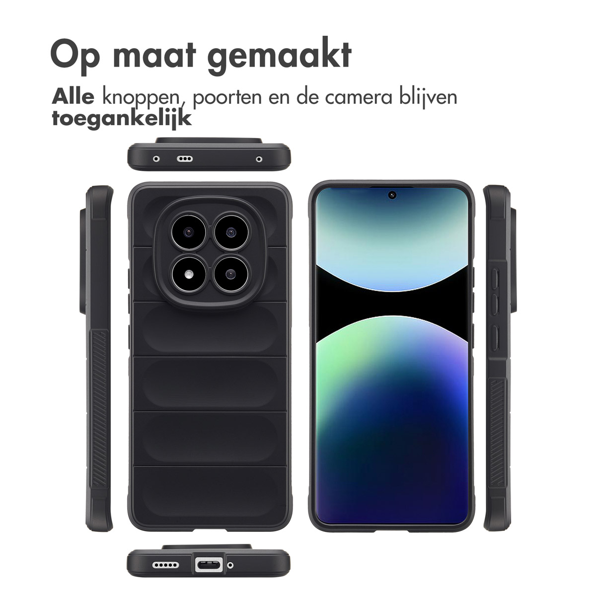 Custodia A Portafoglio Per Xiaomi Redmi Note 14 Pro 5G – Con Supporto E Slot Carte – Stampa Gatto Fresco - 4