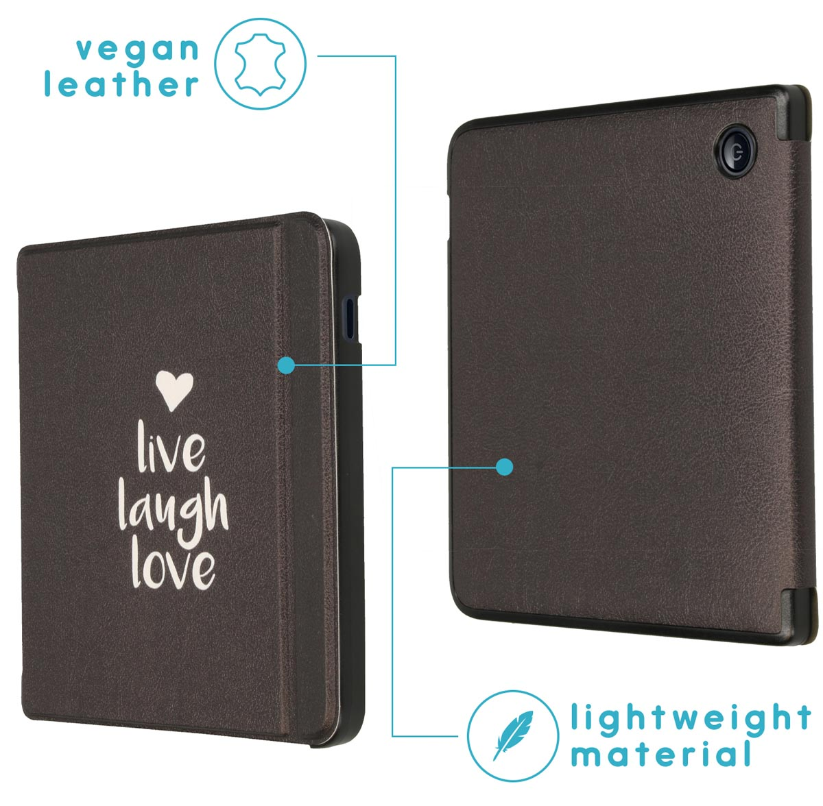 IMOSHION Coque folio compatible avec Kobo Libra 2 Housse