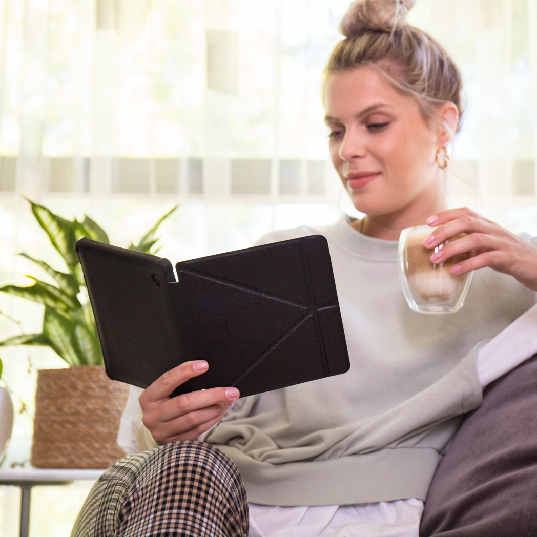 IMOSHION Origami Bookcase e-reader geschikt voor Kobo Clara BW/Kobo Clara Colour Beschermhoes