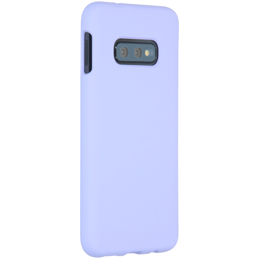 ACCEZZ protettiva in silicone liquido Cover per Samsung Samsung Galaxy S10e, Viola