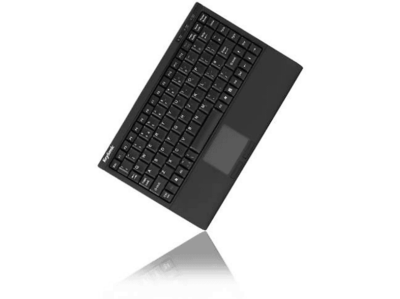 Keysonic ACK-540U+ Wired Mini Keyboard, USB, Built-in Touchpad, UK