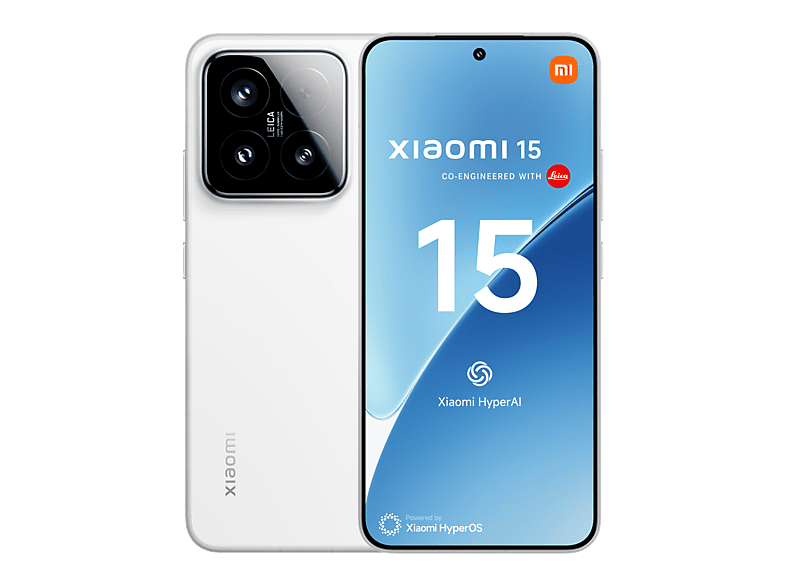 XIAOMI 15 12+512GB WHITE 512 GB White Dual SIM | MediaMarkt