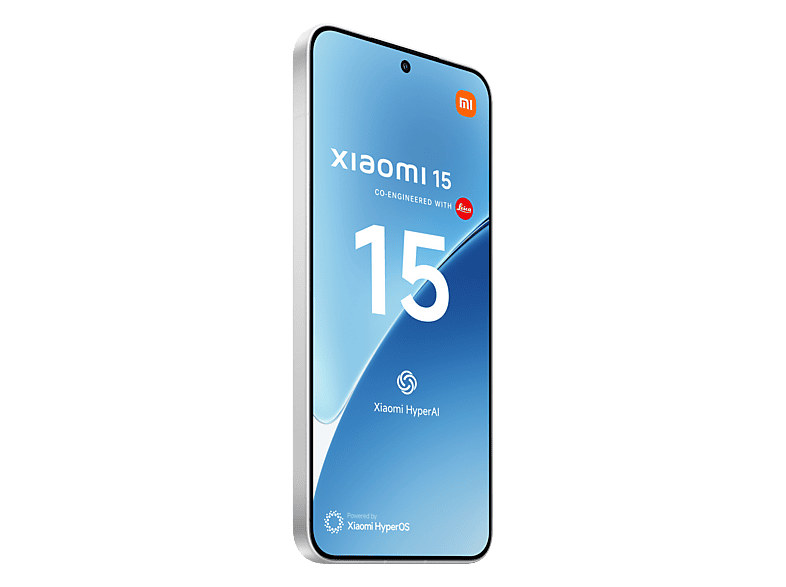 XIAOMI 15, Blanco, Móvil HyperOS, 512 GB, 12 GB RAM, 6,36 