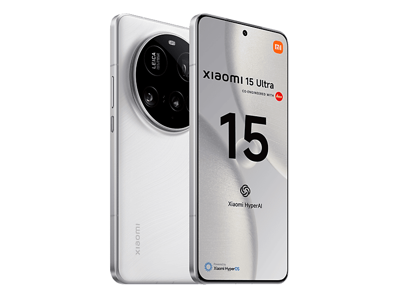 XIAOMI Xiaomi 15 Ultra, Blanco, Móvil HyperOS, 512 GB, 16 GB RAM