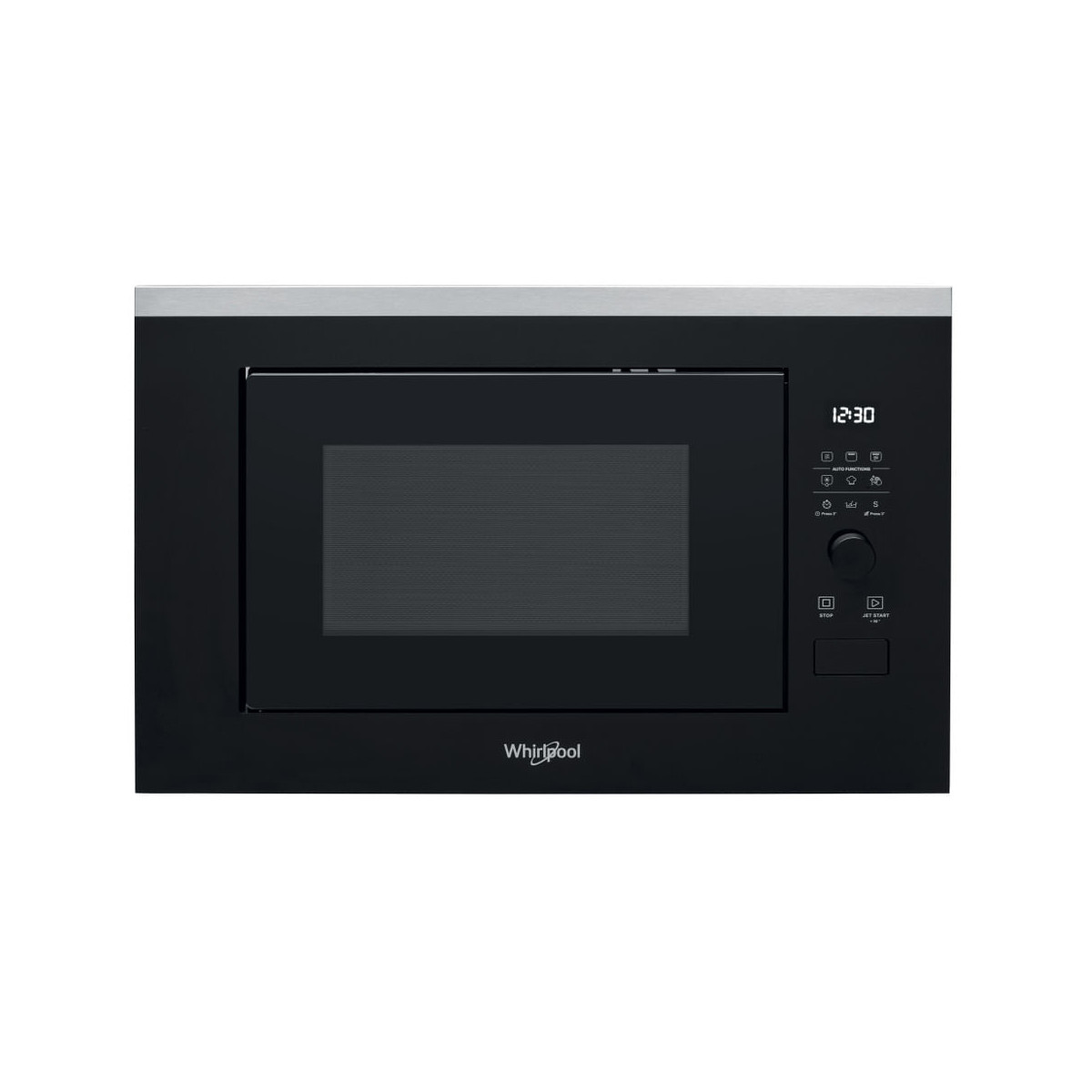 Microondas libre instalación - WHIRLPOOL WMF250G, 7 potencia, 25 l, Negro