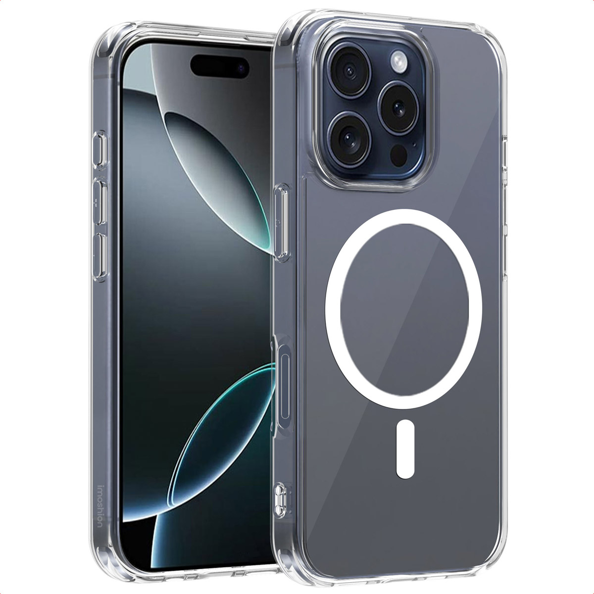 IMOSHION Protective COVER per iPhone 16 Pro, Trasparente