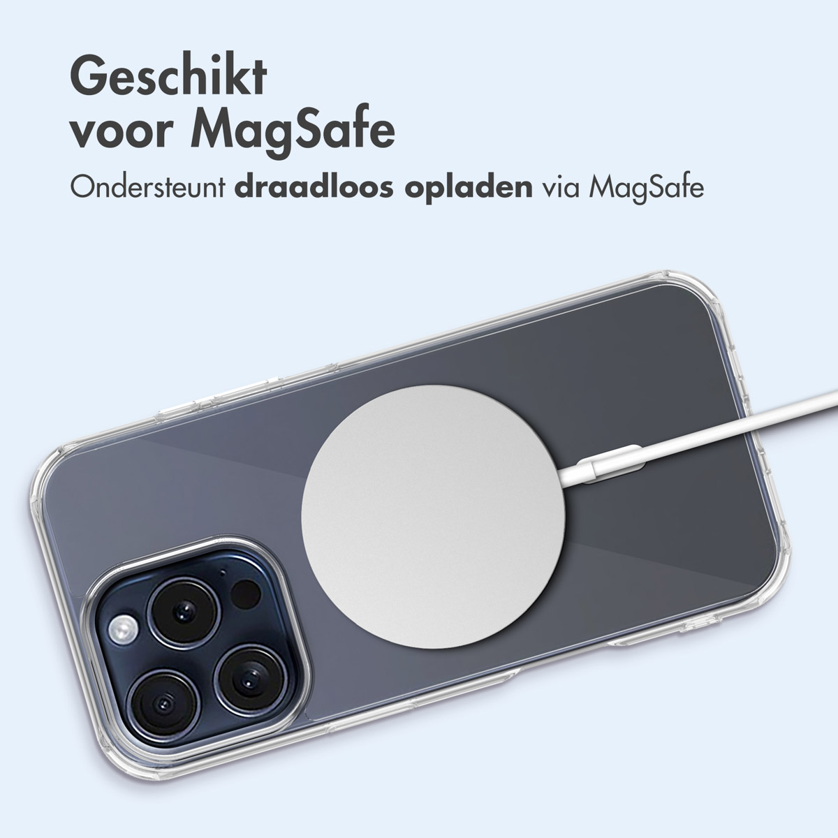 IMOSHION Protective COVER per iPhone 16 Pro, Trasparente