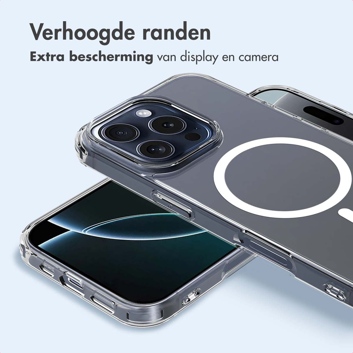 IMOSHION Protective COVER per iPhone 16 Pro, Trasparente